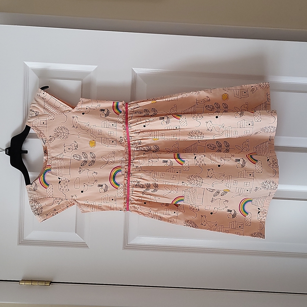 Beebay summer dress, 100% cotton, size 8